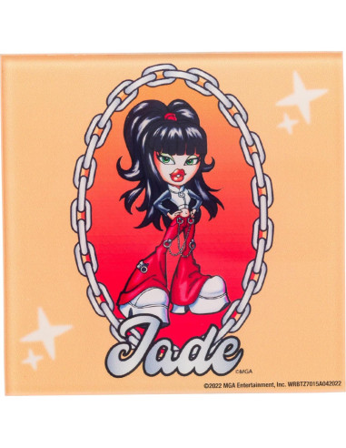 Conjunto de Posavasos de Vidrio Bratz 4 Piezas Silver Buffalo