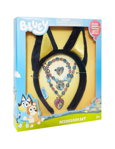 Set de Disfraz para Niñas LUV HER - Diadema Azul y Joyería 4 Piezas 2