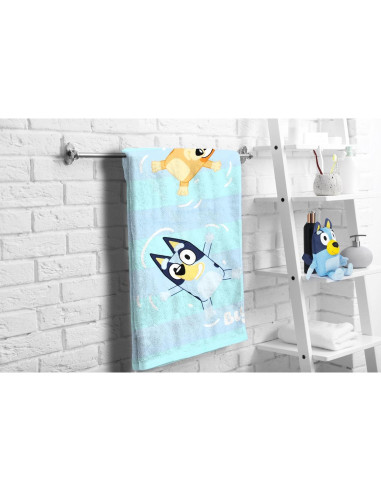Juego de Toalla de Baño y Compañero Jay Franco Bluey 2 Piezas