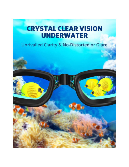 Gafas de natación Aegend Aqua, sin fugas, protección UV