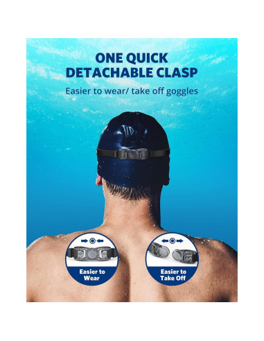 Gafas de natación Aegend Aqua, sin fugas, protección UV