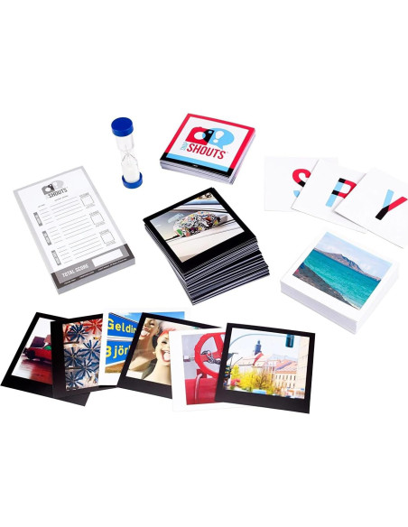 Juego de Cartas SnapShouts Mattel - Diversión Familiar Multijugador