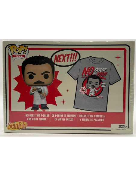 Funko POP! & Camiseta Seinfeld Yev Kassem XL - Exclusivo