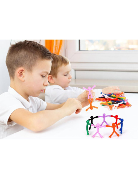 30 Piezas Juguetes Magnéticos BlissfulTie PVC Silicona