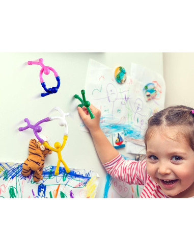 30 Piezas Juguetes Magnéticos BlissfulTie PVC Silicona