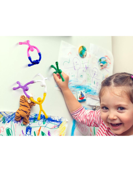 30 Piezas Juguetes Magnéticos BlissfulTie PVC Silicona