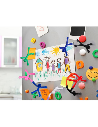 30 Piezas Juguetes Magnéticos BlissfulTie PVC Silicona