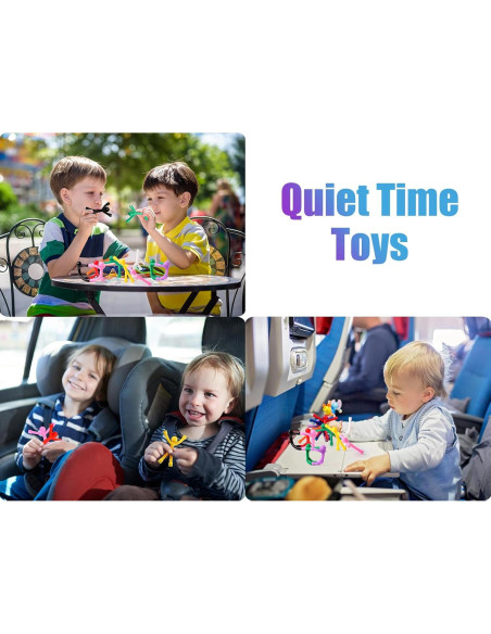 30 Piezas Juguetes Magnéticos BlissfulTie PVC Silicona