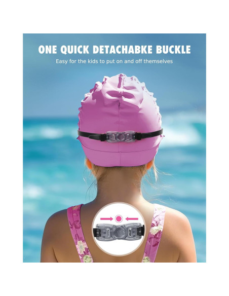 Gafas de natación Aegend para niños, 2 unidades, silicona