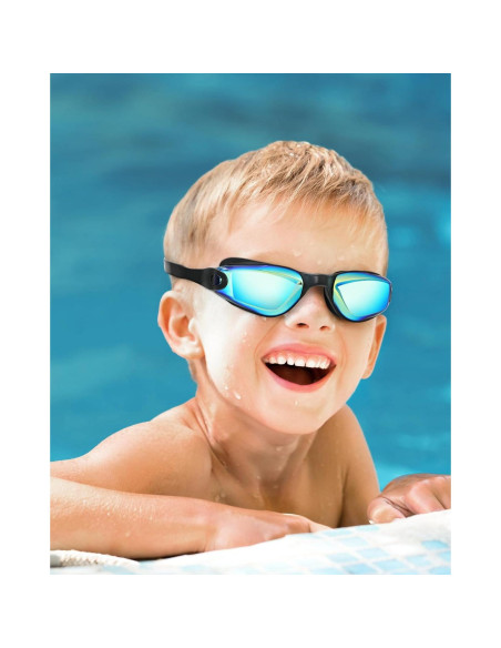 Gafas de natación Aegend para niños, 2 unidades, silicona