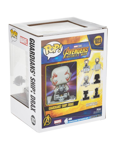 Funko Pop! Marvel Drax Nave de los Guardianes Vinilo
