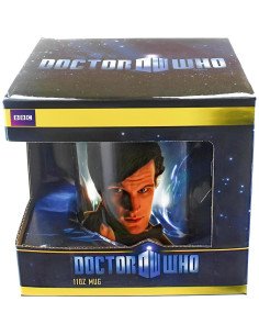 Taza Doctor Who 11 Doctor y Amy Pond Cerámica 325ml 2