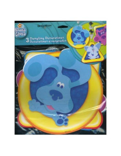 Decoraciones Colgantes Blue's Clues - 3 Piezas 20.3 cm