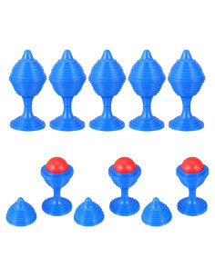 Jarrón de Pelota Trucada NUOBESTY 15 Tazas de Colores