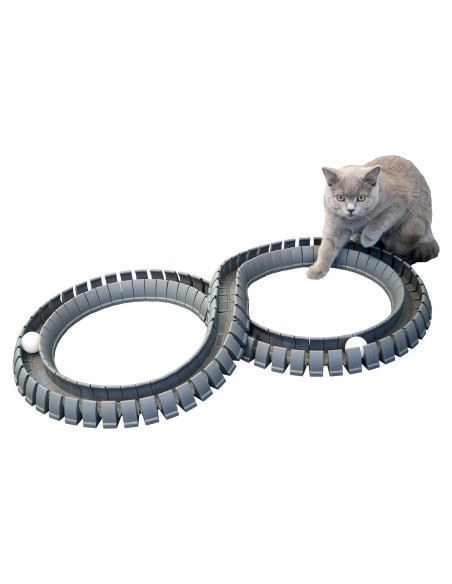 Juguete de Pista y Pelota Magic Cat para Gatos - 82 Piezas Juguete de Pista y Pelota Magic Cat para Gatos - 82 Piezas