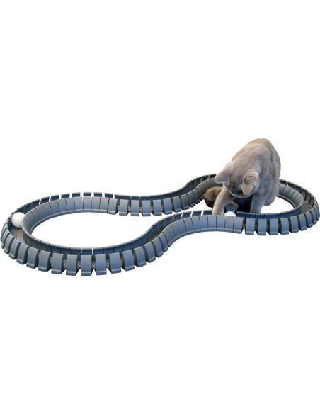 Juguete de Pista y Pelota Magic Cat para Gatos - 82 Piezas Juguete de Pista y Pelota Magic Cat para Gatos - 82 Piezas