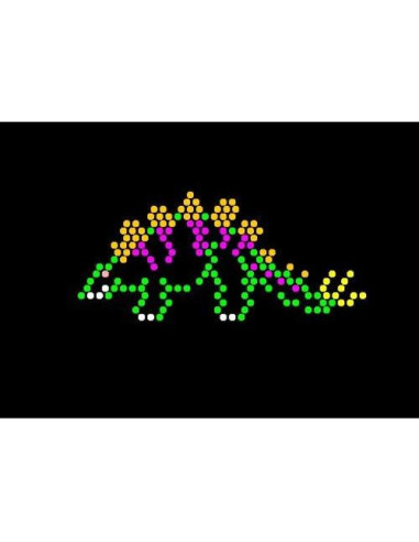 Plantillas de recarga IllumiPeg para Lite Brite Original 10 hojas