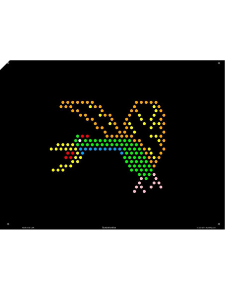 Plantillas de recarga IllumiPeg para Lite Brite Original 10 hojas