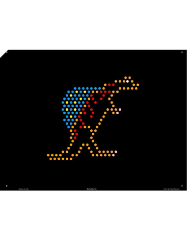 Plantillas de recarga IllumiPeg para Lite Brite Original 10 hojas
