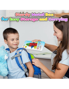 Juego de Azulejos Magnéticos Mini ORZbb - 36 Piezas para Niños 2