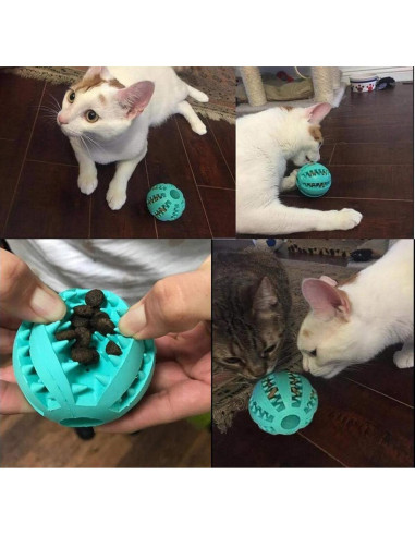 Bolas de Masticar para Perros Sunglow - 2 Unidades, 5 cm, No Tóxicas