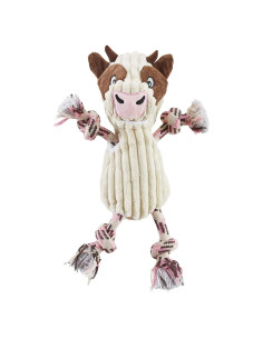 Juguete de Perro de Peluche Outward Hound Vaca Ranch Roperz