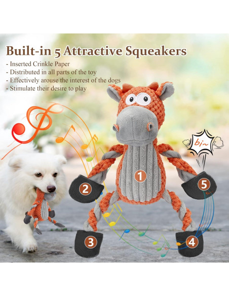 Juguete de Peluche para Perros Senneny con Squeaker 35.8cm