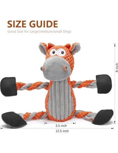 Juguete de Peluche para Perros Senneny con Squeaker 35.8cm