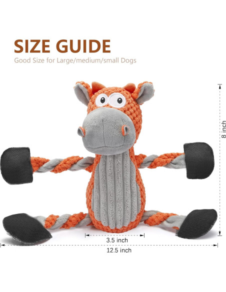 Juguete de Peluche para Perros Senneny con Squeaker 35.8cm