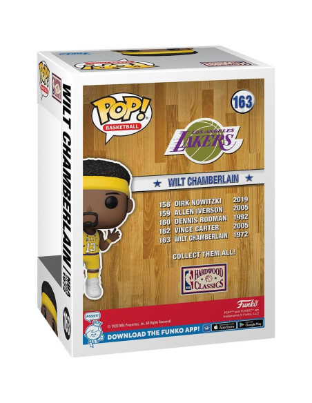 Figura Funko Pop! Wilt Chamberlain NBA 1973 - Vinilo Coleccionable Figura Funko Pop! Wilt Chamberlain NBA 1973 - Vinilo Coleccionable