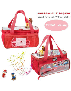 Funda de Transporte SFYBYHEART para Toniebox - Rojo 2