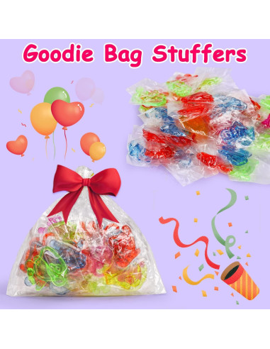 100PCS Manos Pegajosas Brillantes Thremhoo para Niños