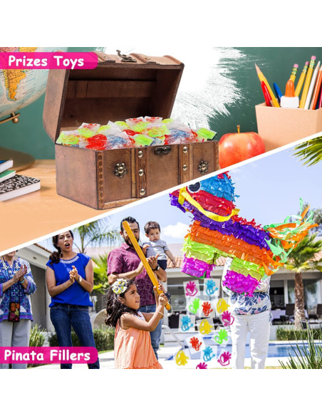 100PCS Manos Pegajosas Brillantes Thremhoo para Niños