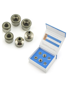 Cabezas de Dermabrasión de Diamante Elitzia - 6 Piezas