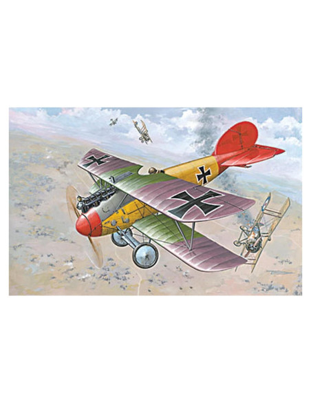 Modelo de avión Roden Albatros D.V/VA 1/72 plástico nuevo