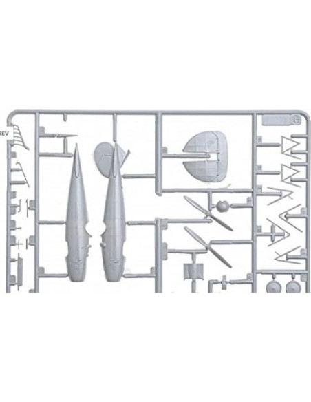 Modelo de avión Roden Albatros D.V/VA 1/72 plástico nuevo