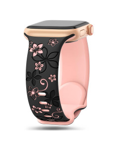 Banda de Silicona Floral SuperNaNa para Apple Watch 38-49mm