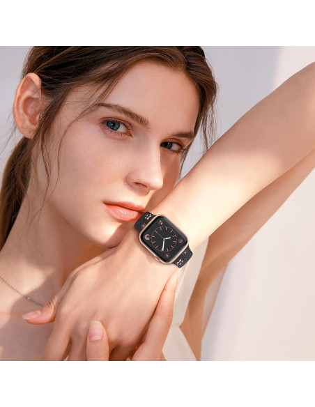 Banda de Silicona Floral SuperNaNa para Apple Watch 38-49mm