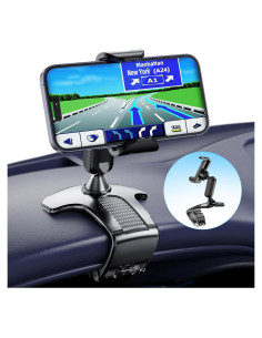 Soporte para Teléfono de Auto DAZHONGFZ Rotación 360 Negro