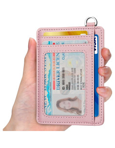 Billetera Minimalista EcoVision EV-CW Rosa con Bloqueo RFID 2