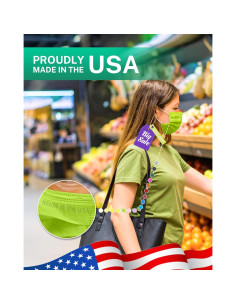 Mascarillas Desechables 4 Capas EcoGuard - Paquete de 100 Coloridas 2