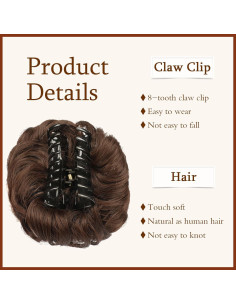 Clip de Garra para Moño Sofeiyan 19.5x18.9cm 2