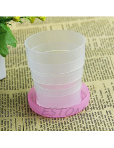 Taza Plegable Sozbkelns 100ML Reutilizable para Viajes 2