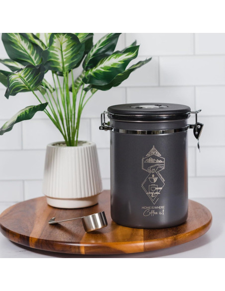 Contenedor de Café CafetastiQ Acero Inoxidable 622g Hermético