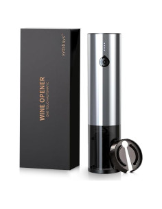 Abrebotellas Eléctrico Automático YYDSBAYS Plateado 2 en 1