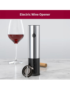 Abrebotellas Eléctrico Automático YYDSBAYS Plateado 2 en 1 2