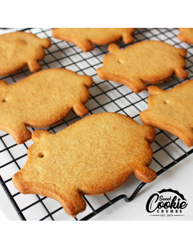 Juego de Cortadores de Galletas Cerdo Sweet Cookie Crumbs - Acero Inoxidable - 3 Piezas