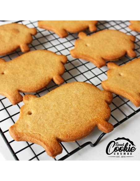 Juego de Cortadores de Galletas Cerdo Sweet Cookie Crumbs - Acero Inoxidable - 3 Piezas