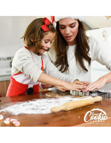 Juego de Cortadores de Galletas Cerdo Sweet Cookie Crumbs - Acero Inoxidable - 3 Piezas