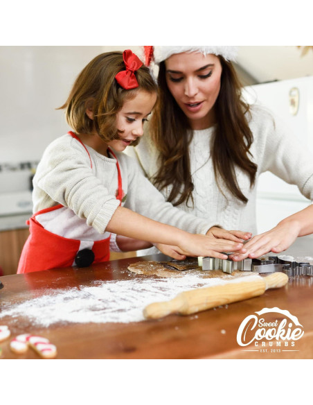 Juego de Cortadores de Galletas Cerdo Sweet Cookie Crumbs - Acero Inoxidable - 3 Piezas